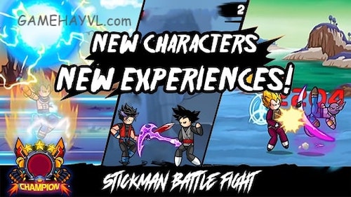 Stickman Warriors 2 : Stick Dragon Fight mod vô hạn vàng