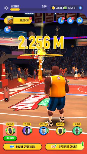 Basketball Legends Tycoon quản lý clb bóng rổ