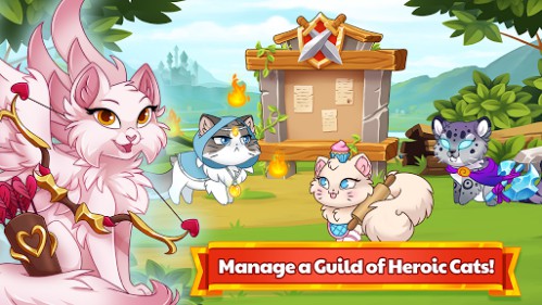 Castle Cats MOD Mua Sắm Miễn Phí