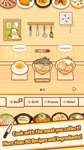 Hunt Cook Catch and Serve nấu mì