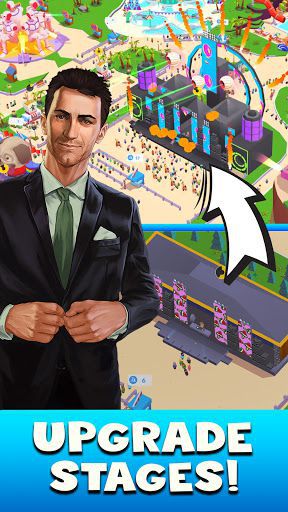 Idle Music Festival Tycoon khu vui chơi ăn uống