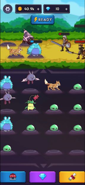 Monsters VS Hunters nâng cấp quái vật