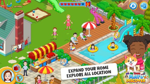 My Town: Play & Discover MOD Mở Khóa Vip