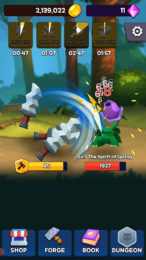 Sword Clicker Idle Clicker tiêu diệt quái vật