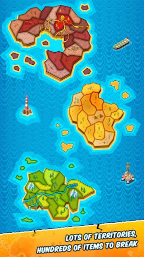 Tap Break Them All nhiều cấp độ cho bạn thử thách