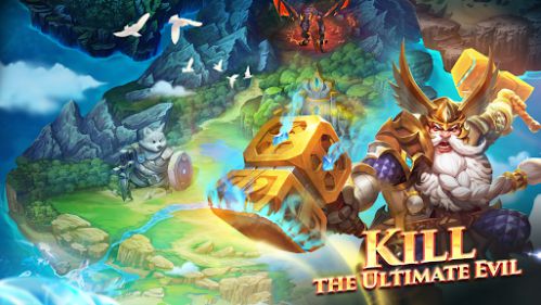 War and Wit Heroes Match 3 game chiến đấu