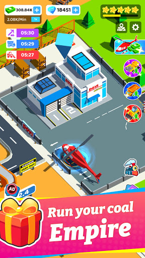 Coal Mining Inc mod vô hạn tiền