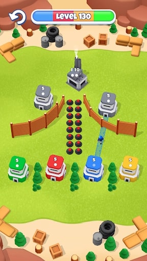 Tower War MOD nhận thưởng