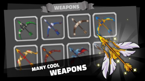 Stickman Master Archer MOD Vô Hạn Vàng, Kim Cương