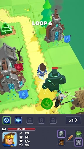 Loop Fighter 3D mod vô hạn tiền