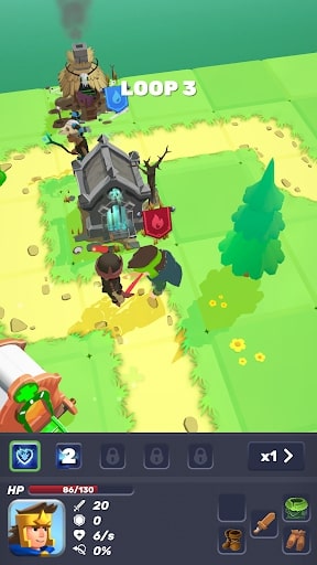 Loop Fighter 3D mod tiền