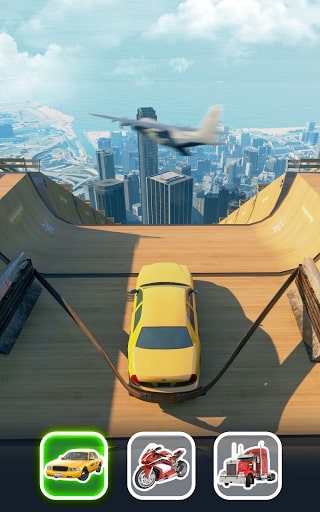 Mega Ramp Car Jumping MOD vô hạn tiền