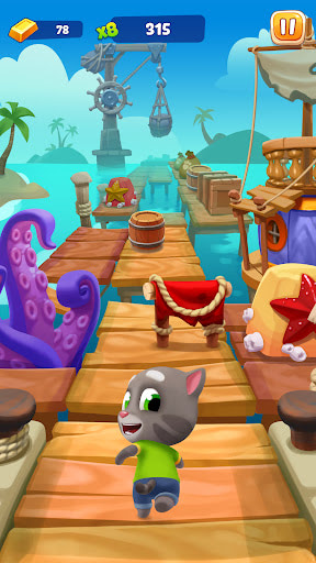 Talking Tom Gold Run 2 MOD phần thưởng