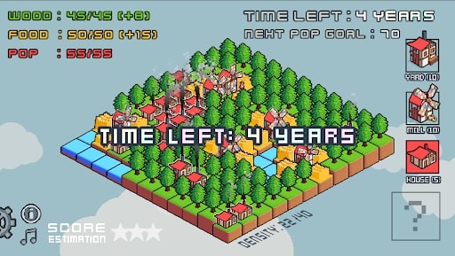 Time's Up in Tiny Town MOD vô hạn tiền