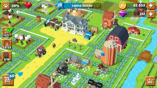 Blocky Farm mod vô hạn tiền