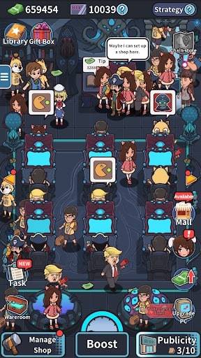 Tải Gamer Cafe hack