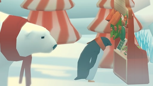 Game xây đảo chim cánh cụt