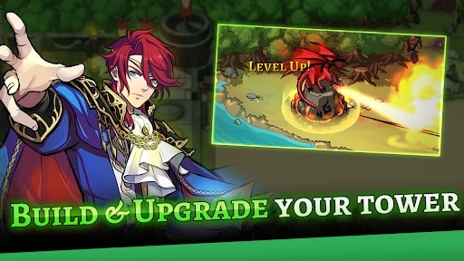 Rise of Warrior Defender MOD vô hạn kim cương