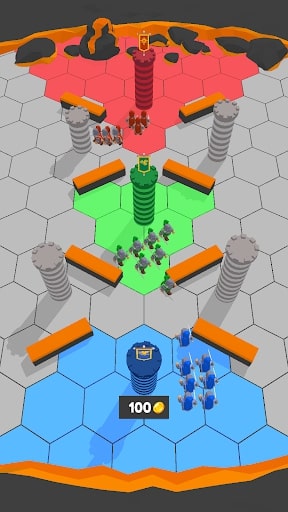 Town Rush MOD mua sắm