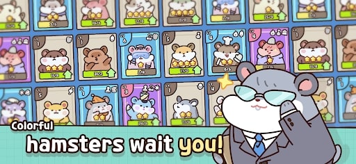 Hamster cookie Factory mod vô hạn vé