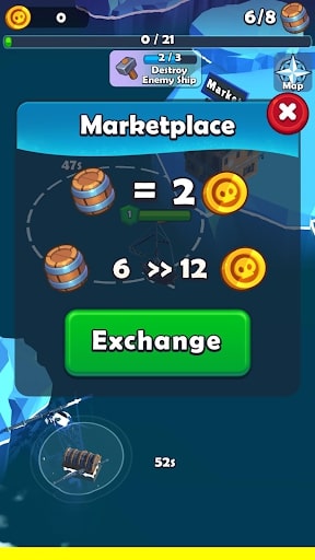 Pirate Raid mod nhận thưởng