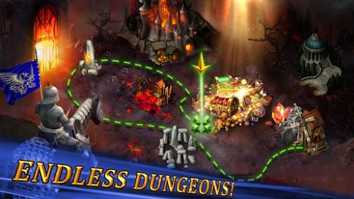Arcane Dungeon Legends game chiến lược RPG