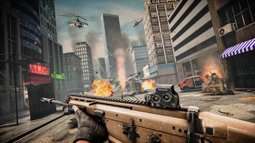 BattleStrike Gun Shooting Game siêu vũ trụ