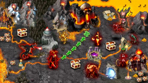 Magic World Inferno tiêu diệt quái vật