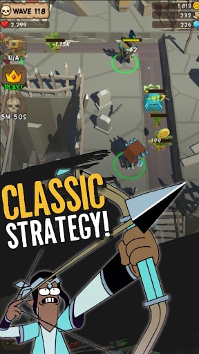 Game idle Anh hùng thủ thành - Thủ thành kịch tính