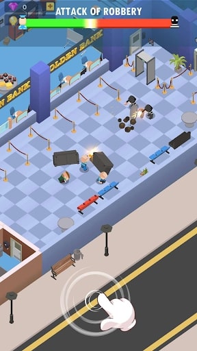 Idle Bank hack tiền