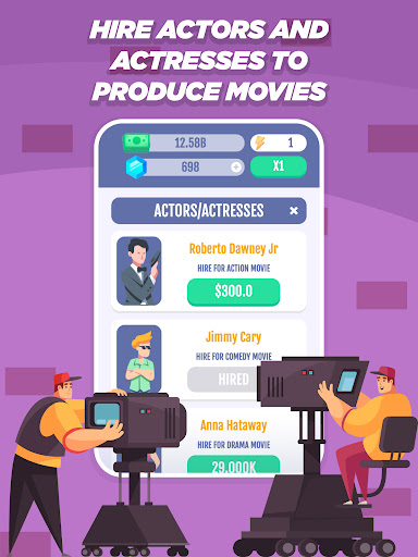 Idle Movie Studio gamehayvl
