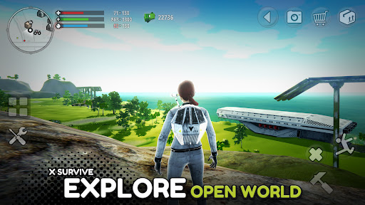 X Survive hack không đói khát