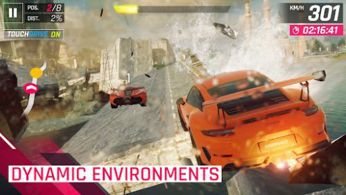 Asphalt 9 Legends lái siêu xe