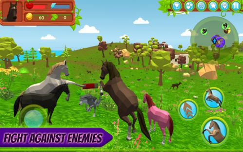 Horse Family – Animal Simulator 3D game phiêu lưu 3D