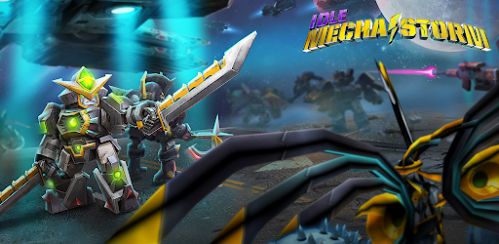 Idle MechaStorm game chiến lược nhàn rỗi