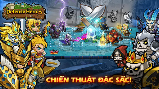 Defense Heroes MOD tiền