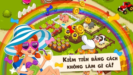 Game of Farmers MOD kim cương