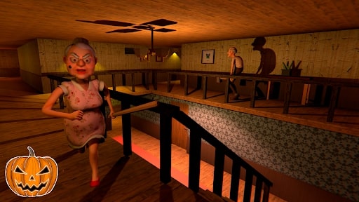 Grandpa And Granny Home Escape MOD bất động