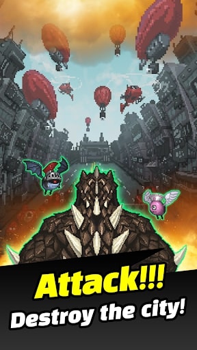 Idle Monster MOD vàng