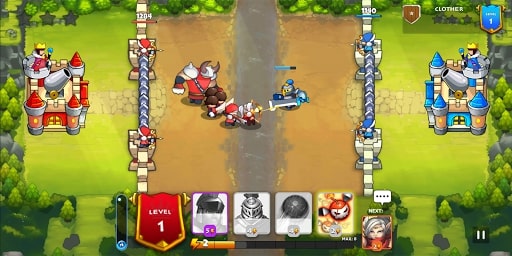 King Rivals: War Clash MOD tiền