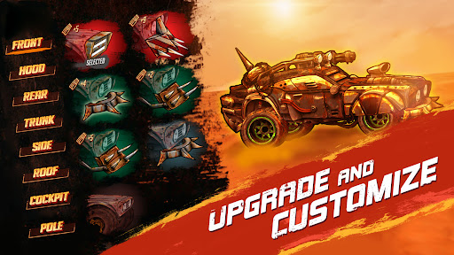 Road Warrior: Nitro Car Battle không qc