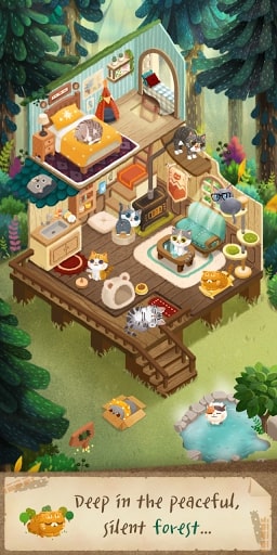 Secret Cat Forest MOD tiền