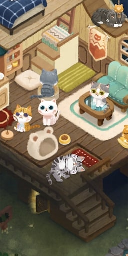 Secret Cat Forest MOD vô hạn gỗ