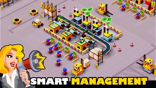 Smartphone Factory Tycoon MOD tiền