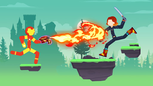 Stickman Combat Legend mod không qc