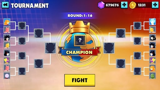 Game Stickman Warriors Shadow Fight Hack kim cương