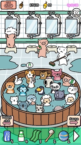 Suối nước nóng động vật hack hạt dẻ