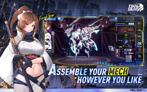 Final Gear anime dễ thương