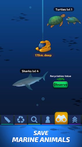 Idle Ocean Cleaner Eco Tycoon gamehayvl