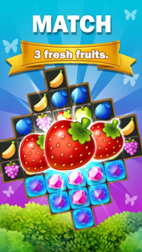 Sweet Fruits POP Match 3 giải đố